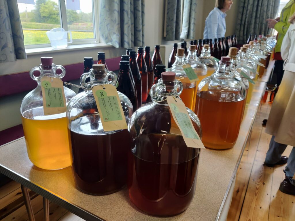 Entries at The Big Apple Cider Trials